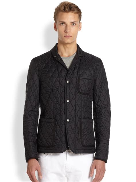 do burberry quilted jackets run small|burberry quilted jacket men.